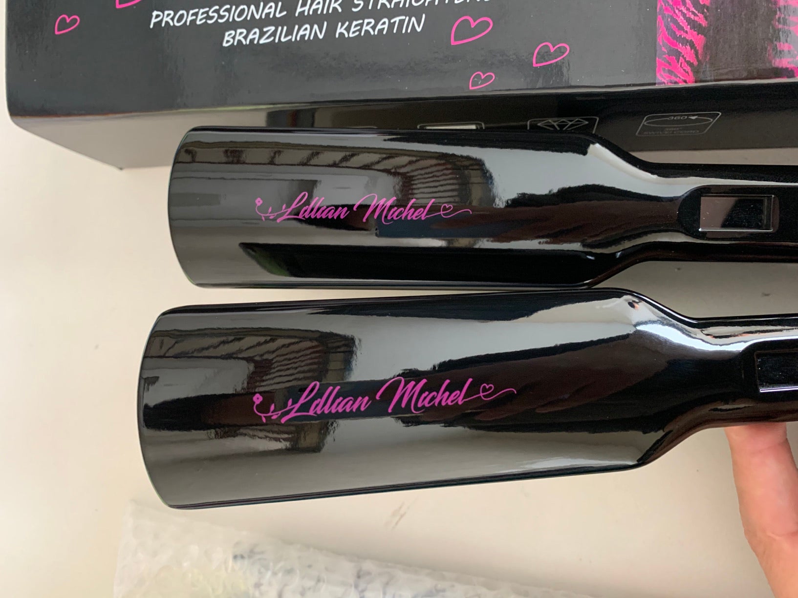 The Lillian Michel Straightening 80-150W Flat Iron Professional Hair Straightener