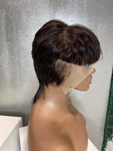 Boy-cut Mushroom Lace-front Custom Wig