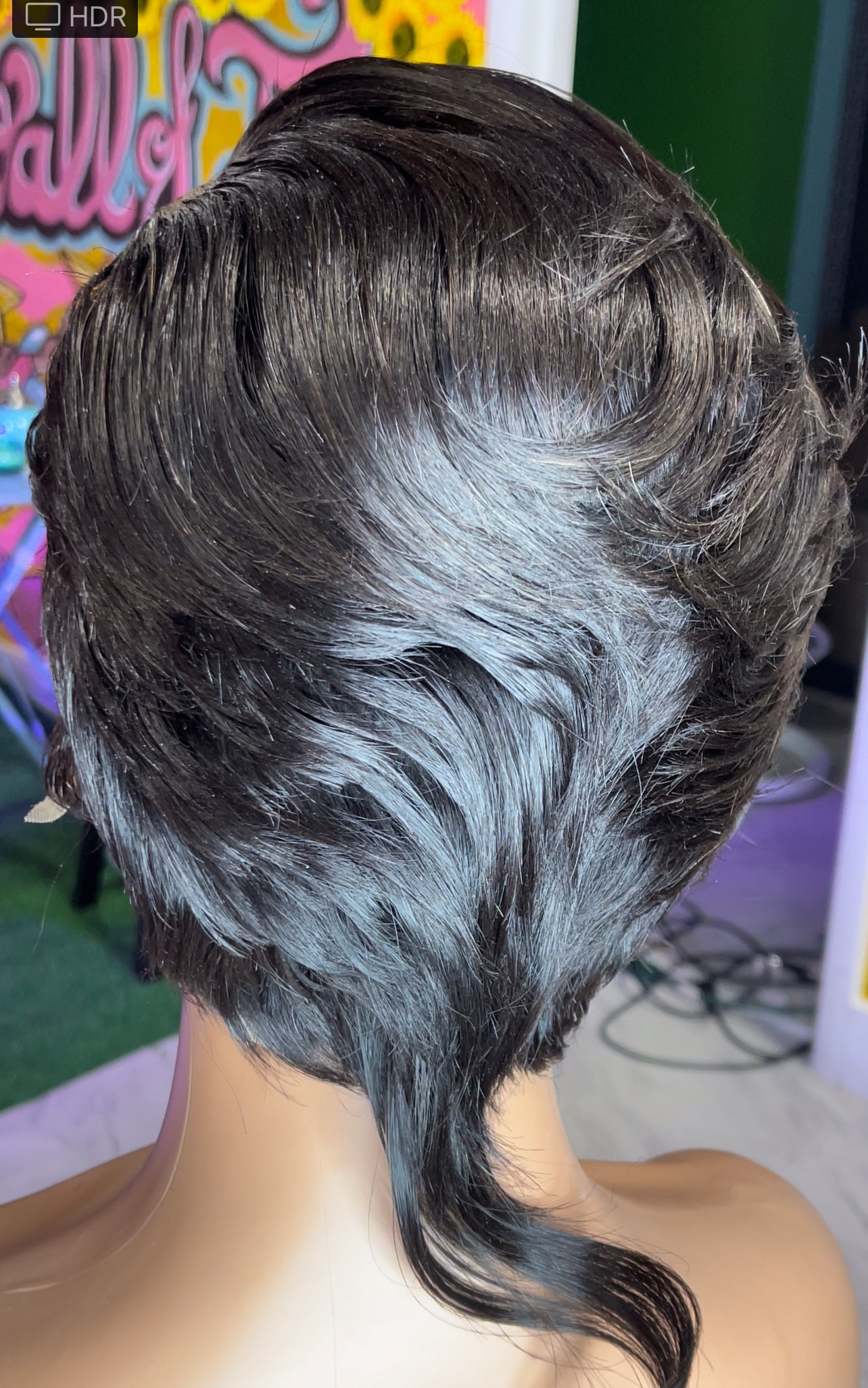 Ms Gorge Bleach Knotted Preplucked Cut And Styled Custom Lace Front Machine Made