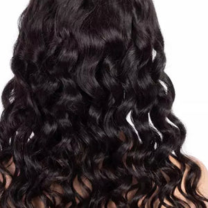 Natural Loose Wave Swiss Lace Front Wig