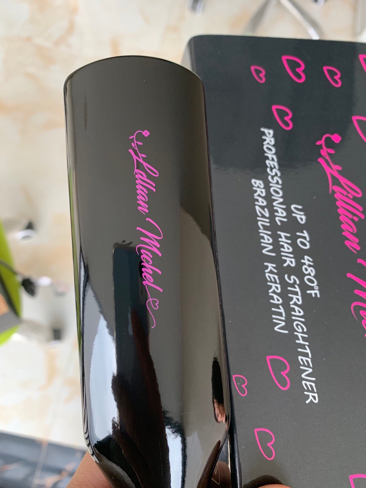 The Lillian Michel Straightening 80-150W Flat Iron Professional Hair Straightener