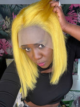 100% Human Hair Lace Front Bob