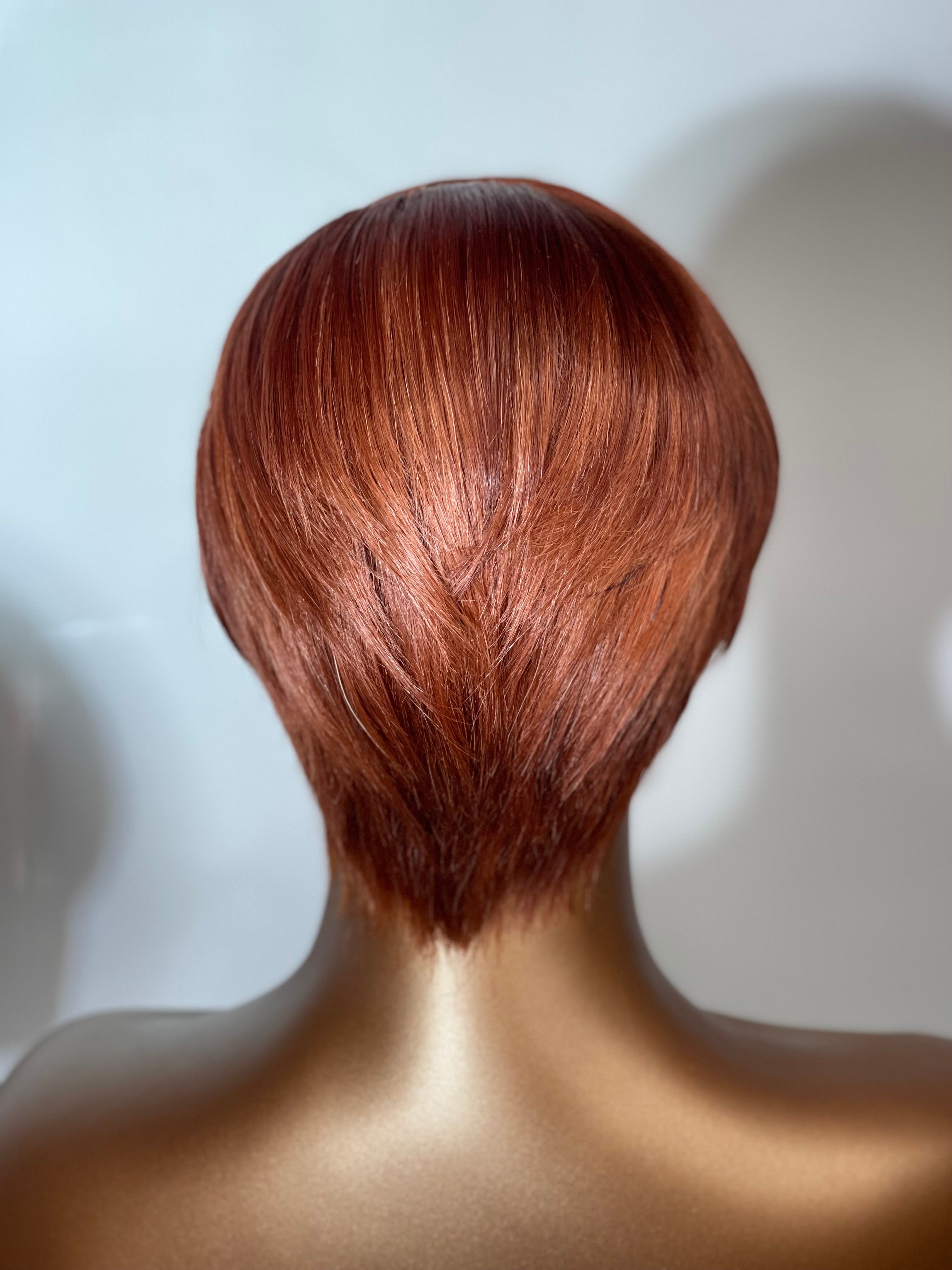 Mullet Hair Style Natural Color 22”