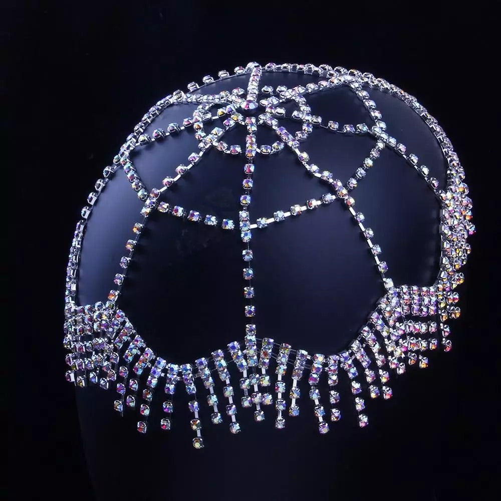 Silver Luxury Cute Rhinestone Women's Head Jewelry