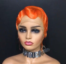 Brazilian Lace Front Custom Finger Wave Unit