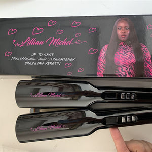 The Lillian Michel Straightening 80-150W Flat Iron Professional Hair Straightener