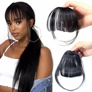 Fringe Bang 100% Human Hair No Lace Wigs