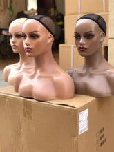 Top Quality PVC  Silicone Mannequin Women's Wig Head