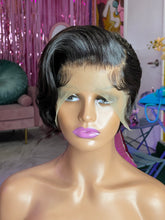 Ms Gorge Bleach Knotted Preplucked Cut And Styled Custom Lace Front Machine Made