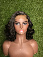 Natural Lizzy Custom Unit Swiss Lace Women's Wigs