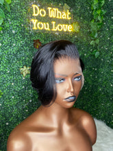 Ms Gorge Bleach Knotted Preplucked Cut And Styled Custom Lace Front Machine Made