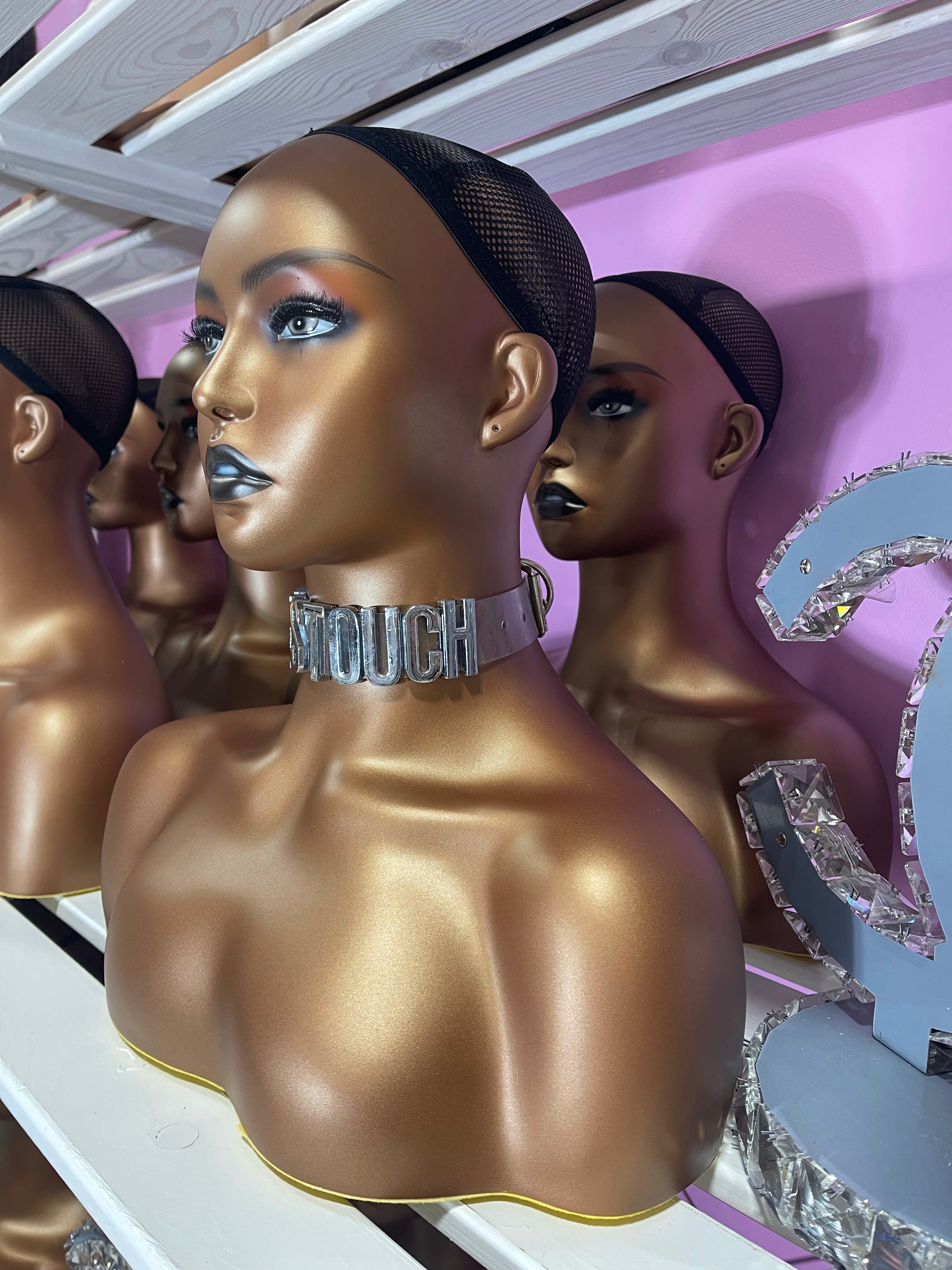 Top Quality PVC Silicone Mannequin Women's Wigs Head