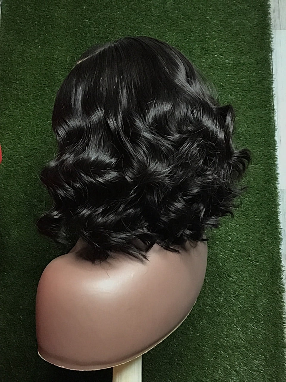 Natural Lizzy Custom Unit Swiss Lace Women's Wigs