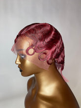 Brazilian Spit Finger Wave Wig  Lace Front