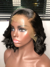 Natural Lizzy Custom Unit Swiss Lace Women's Wigs