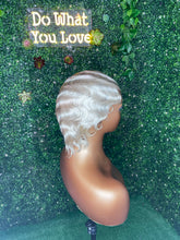 Custom Made Lace Front Finger Wave Women's Wig