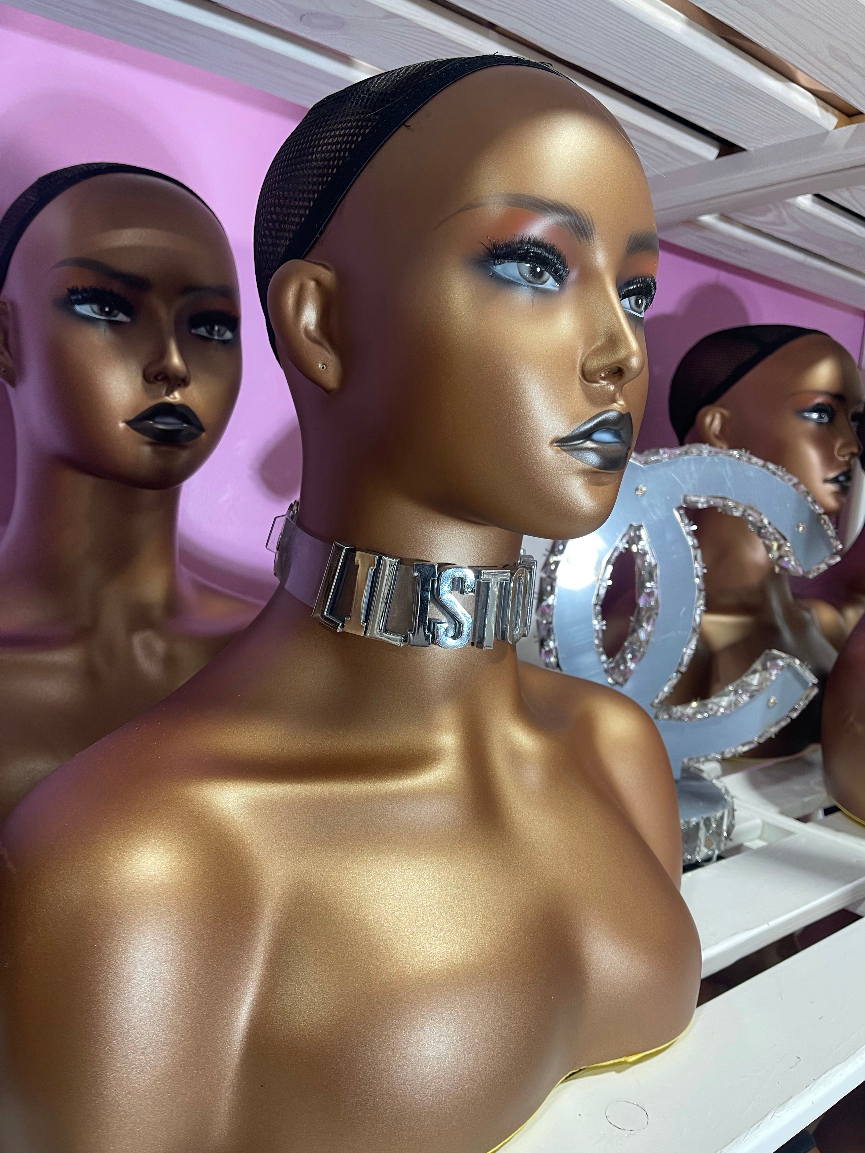 Top Quality PVC Silicone Mannequin Women's Wigs Head