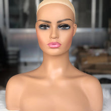 Top Quality PVC  Silicone Mannequin Women's Wig Head