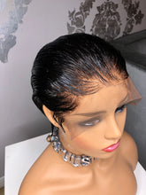 Swiss Lace front Rih Boycut Women's Wigs