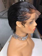 Swiss Lace front Rih Boycut Women's Wigs